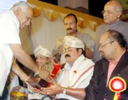 Amruth Organic Fertilizer has been awarded in the year of 2012 by Dr. SHREE. K.SHIVARAMA KARANTHA SABDHAVANA NATIONAL AWARD IN 2012 for the promotional activity of organic farming in concern with social responsibility.